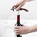 Trudeau Corp. Turbo double Lever Corkscrew, Red, Stainless/Red