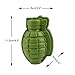 MoldFun 5-Pack Grenade Ice Mold Life Size 3D Hand Grenade Soap Bath Bomb Whisky Ice Cube Ball Maker Tool, Nice Gift for Drinker and Military Fans