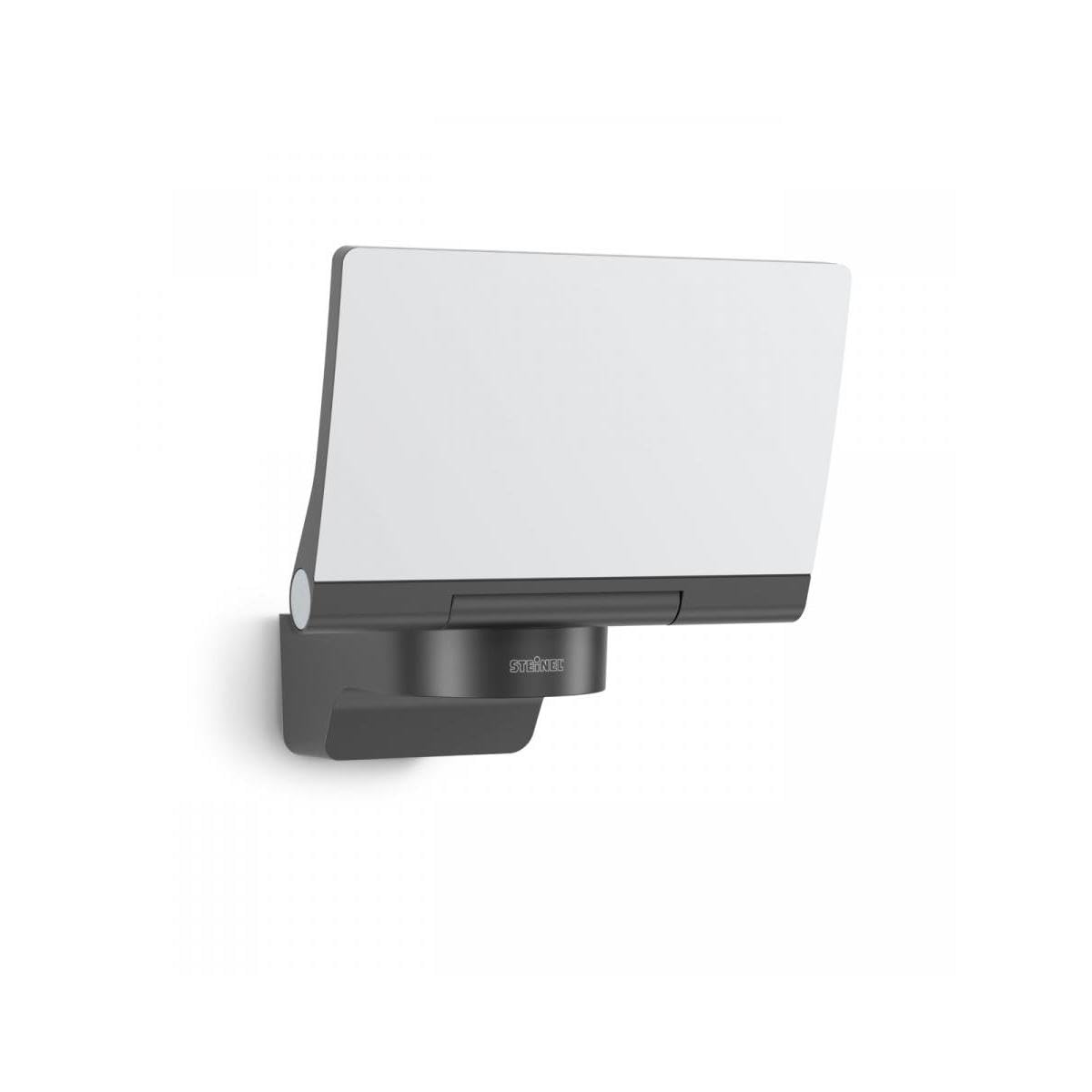 Steinel LED-Floodlight XLED Home 2 Graphite, without Sensor, 13.7 W Security light, Fully Swivelling, 1550 lm, 3000 K