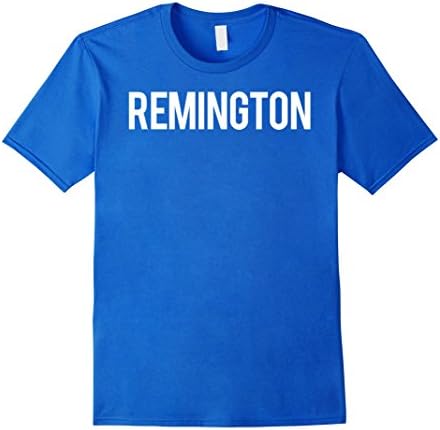 Mens Remington T Shirt - Cool new funny name fan cheap gift tee XL Royal Blue