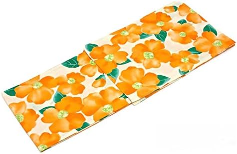 Amazon ソウビエン ミズキ Mizuki 浴衣 レディース浴衣 単品 みずき 美月 クリーム 椿 オレンジ レトロ 山本美月 浴衣 通販