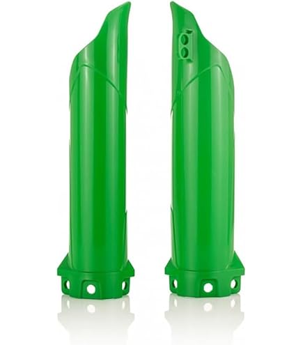 Amazon.com: Acerbis Lower Fork Cover Set KX Green Compatible with