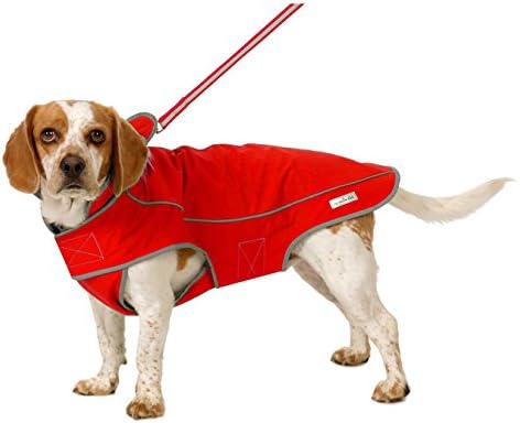 My Canine Kids Jacket for All Dogs, Fleece-Lined, Waterproof Doggie Vest, Reflective Pet Parka