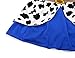 Jurebecia Little Girls Cowgirls Dress Halloween Costume Princess Fancy Dress Up Holiday Party Dresses Size 3T Yellow