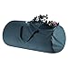 Christmas Tree Storage Bag - Zippered Canvas Sack Fits 12-Foot Artificial Trees - Protects Holiday Decor and Inflatables by Tiny Tim Totes (Green)