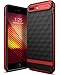 Caseology Parallax for Apple iPhone 8 Plus Case (2017) / for iPhone 7 Plus Case (2016) - Award Winning Design - Black/Red
