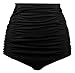 Angerella Women's Vintage High Waisted Bikini Bottom Swim Shorts