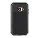 Galaxy S7 Case,Mangix 3C-Aone Gorilla Glass Luxury Aluminum Alloy Protective Metal Extreme Shockproof Military Bumper Finger Scanner Cover Shell Case Skin Protector for Samsung Galaxy S7 (Black)