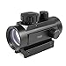 Twod Tactical 1 x 40mm Red Green Dot Sight Rifle Scope with 11mm/20mm Weaver P-i-c-a-t-i-n-n-y Mount