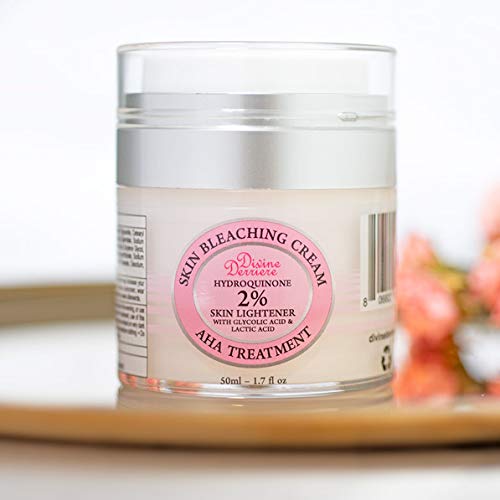 Divine Derriere Skin Lightening 2 Hydroquinone Bleaching Cream with 6
