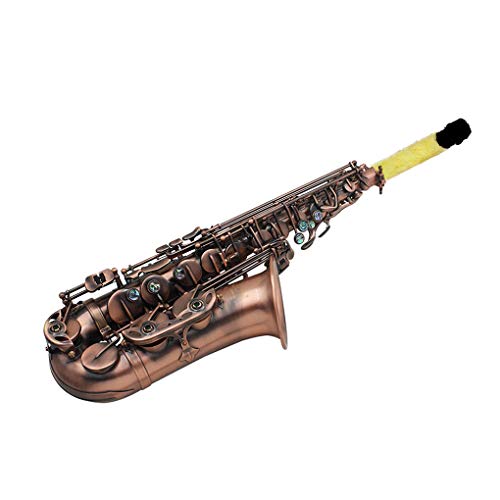 Jiasijieke Saxophone Cleaning Brush Alto Tenor Soprano Saxophone Woodwind Instrument Soft Durable Cleaner Pad Saver