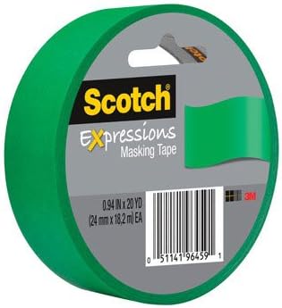 3M 20 yd. L General Purpose Masking Tape-Mfg# 3437-PGR - Sold As 10 Units