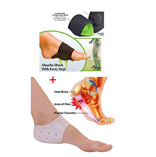 Kelly's Plantar Fasciitis Keeps: Arch Supported, Cushions