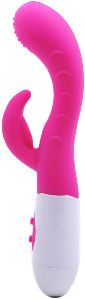 PleasureBoxxx Multi Speed Silicone Rabbit Vibrator G-Spot and Clitoris Stimulator