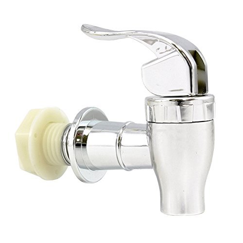 Royal Cook Chrome Plated Plastic Push Style Spigot for Beverage