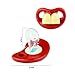 Funny Baby Mustache Pacifiers, Maberry Soft Silicone Cute Pacifier Design with Kiss Lip, Funny Teeth, Gentleman Mustache for Newborn Infant Toddler, Perfect Baby Shower Gift for Boys Girls - BPA Free