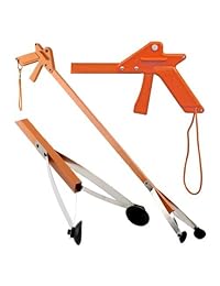 arcmate 7702   03 U pinzas Pro Aserrín Pick Up Herramienta, 36" L, Naranja