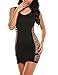 Avidlove Women's Fishnet Lingerie Mesh Chemise Babydoll Mini Dress Bodysuit Navy Blue