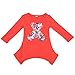 Molil Kids Girls Long Sleeve Irregular Hem Floral Shirt Pants Outfits Set Red XSmall