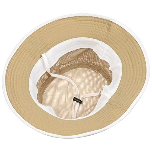 Lipodo Supplex Fischerhut mit Kinnband Damen/Herren - Anglerhut aus Nylon mit Supplex-Technologie (wasserabweisend… – Bild 4