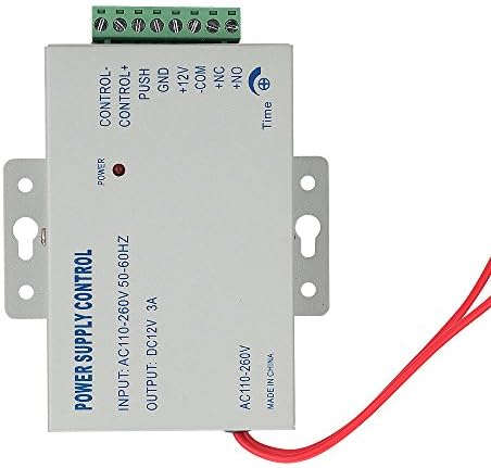 MAOTEWANG AC 110-240V in to DC 12V 3A Power Supply for Door Access Control Worldwide Voltage