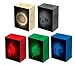 Set of 5 New Legion SUPER Iconic Deck Boxes for Magic/Pokemon/YuGiOh Cards (Incl. Red, Blue, Green, Black and White)