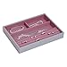 15% Off Stackers | Jewelry Box | Classic Dove Gray & Antique Rose Pink Ring & Bracelet Stacker
