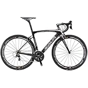 SAVADECK Carbon Road Bike, HERD6.0 T800 Carbon Fiber 700C Road Bicycle with Shimano 105 22 Speed Groupset Ultra-Light Carbon Wheelset Seatpost Fork Bicycle