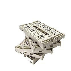 Aykasa Collapsible Storage Bins, Plastic Crate for