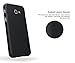 Samsung Galaxy A7 2017 Case Nillkin Frosted Shield Matte Plastic Ultra Thin Slim Light Fit Case, Shockproof Shell Anti-Scratch Anti-Fingerprint Cover (with Screen protector) (Frosted Black)