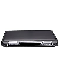 DDAUTO DD1336M Monitor montado en el techo del automóvil 1080P HD Ultra delgado 13.3 pulgadas Pantalla completa IPS Pantalla abatible Reproductor multimedia con USB incorporado SD HDMI Doble domo Luces LED para camionetas, camiones, SUV, negro