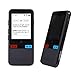 Smart Voice Language Translator Device,Real-time Two-Way Offline Speech/Text WiFi 2.4 inch IPS Touch Screen Support 45 Languages for Learning Travel Business Shopping English Spanish Etc（Black）