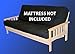 World of Futons Queen Size Savannah Futon Sofa Bed - Frame Only