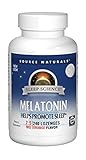 Source Naturals Sleep Science Melatonin 2.5mg - Promotes Restful Sleep and Relaxation, Supports Natural Sleep/Wake Patterns and Rhythms - 240 Lozenges