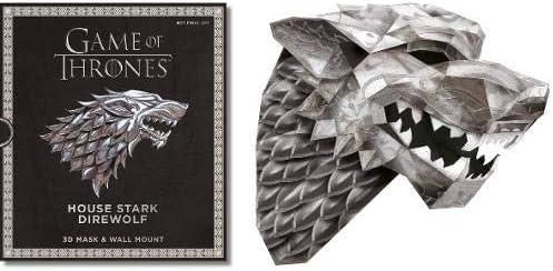Game of Thrones Mask: The House Stark Direwolf