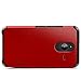 Nokia Lumia 640 XL Case, Evocel Dual Layer Armor Protector Case For Nokia Lumia 640 XL- Retail Packaging, Fire Engine Red