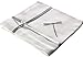 Pure Linen Kitchen Table Runner in White Size 14x85 Ideal for Wedding Dinner Parties Table Decor Rectangular Embroidered