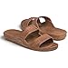 Pali Hawaii Unisex Adult Classic Jandal Sandal (Light Brown, 8)