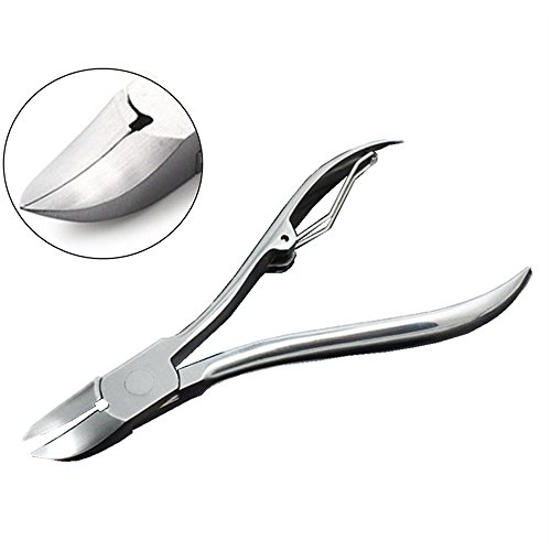Stainless Steel Toenail Clipper - Professional Nail Nipper for Thick and Ingrown Toenails