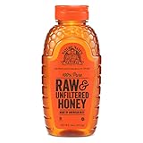 Nature Nate’s 100% Pure Raw & Unfiltered Honey; 16-oz. Squeeze Bottle; Certified Gluten Free and OU Kosher Certified; Enjoy Honey’s Balanced Flavors, Wholesome Benefits and Sweet Natural Goodness.