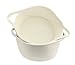 Orino Natural Two Small Cotton Rope Storage Basket with Handles Soft Durable Laundry Toy Pet Storage Nursery Home Decorations Bin (11.81x10.23x6.23 inch, Medium, Off White)