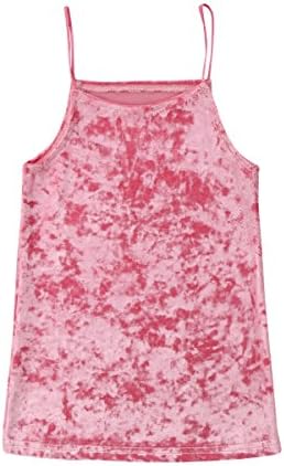 Toddler Baby Girl Straps Velvet Overall Dress Princess Casual Solid Retro Summer Mini Sundress 1-6T (Pink, 100(2-3T))