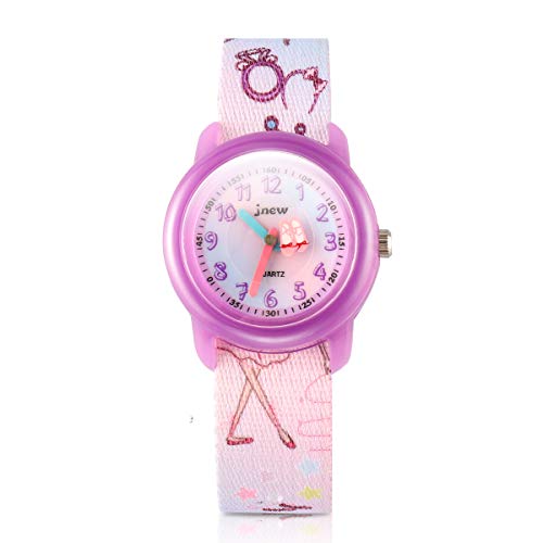 TOPCHANCES Kids Watch,Waterproof Children's 3D Cute Cartoon Wristwatch Digital Timer Teacher Quartz Watch - Best Gift Ideal for Boy Girls (Princess)