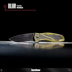Kershaw Blur Olive and Black Pocket