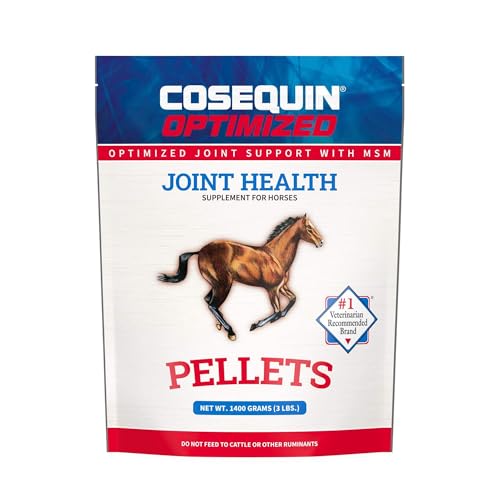 Nutramax Cosequin Optimized Pellets with MSM Joint Health Supplement for Horses…