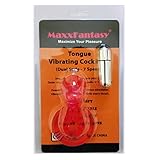 Dual Rings Vibe Tongue Style Vibrating Cock Rings Delaying Ejaculation by MaxxFantasy