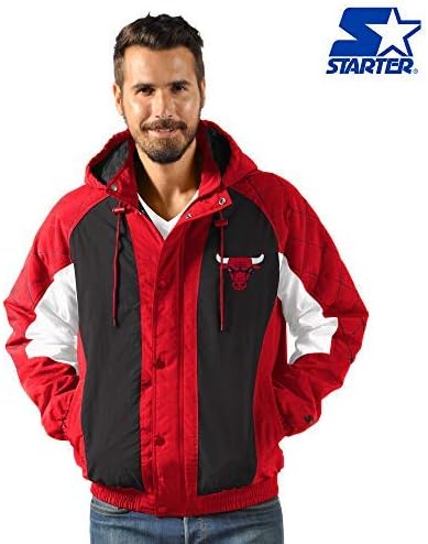 Amazon Com Chicago Bulls Heavy Hitter Full Snap Hooded Jacket By G Iii X Large Clothing