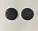 Heze 1000 pcs (500 Pair Sets) 20mm Diameter Sticky Back Coins Hook & Loop Self Adhesive Dots Tapes (Black)