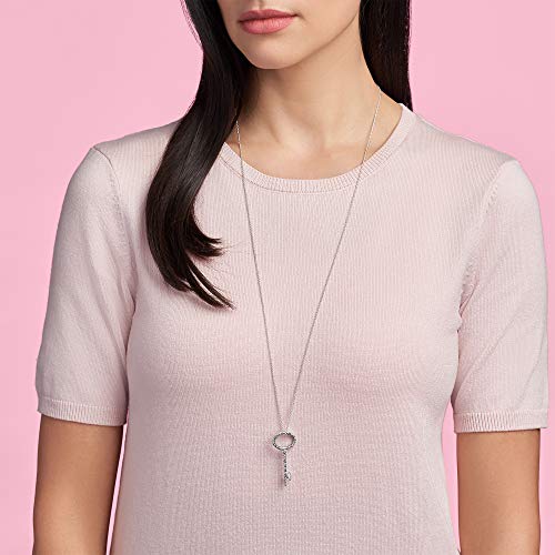 Pandora Jewelry Regal Key Sterling Silver Necklace, in Oman