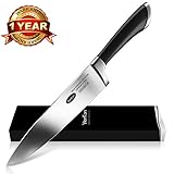 Kitchen Knife Professional Chef Knife - VIANKORS 8-inch pro German stainless steel sharp knives, Highly Recommended,Razor Sharp, Ergonomic handle, For home & restaurant